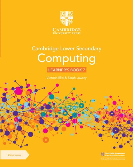 Cambridge Primary Computing Learners Book 7 with Digital Access (1 Year) By Victoria Ellis