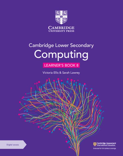 Cambridge Primary Computing Learners Book 8 with Digital Access (1 Year) By Victoria Ellis