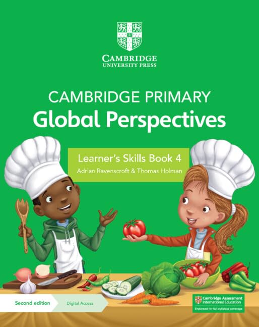 Cambridge Primary Global Perspectives Learner's Skills Book 4 with Digital Access (1 Year) By Adrian Ravenscroft