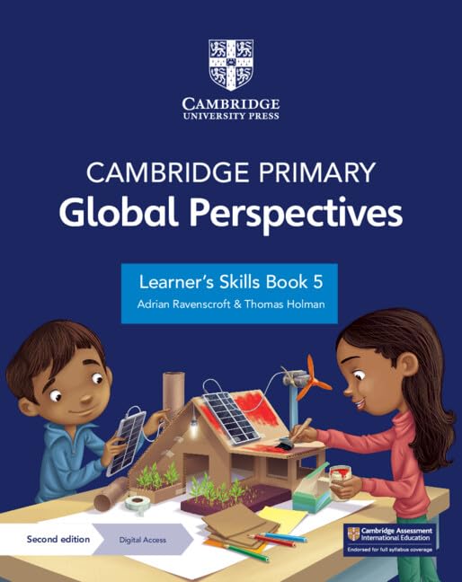 Cambridge Primary Global Perspectives Learners Skills Book 5 with Digital Access (1 Year) By Adrian Ravenscroft