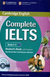 Cambridge English Complete Ielts Bands 4-5 Students Book With Answers W/Cd by Guy Brook Hart, Vanessa Jakeman