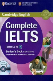 Cambridge English Complete Ielts Bands 6.5-7.5 Students Book With Answers W/Cd by Guy Brook Hart, Vanessa Jakeman
