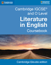 Cambridge IGCSE and O Level Literature in English Coursebook Cambridge Elevate Edition (2 Years) By Russell Carey