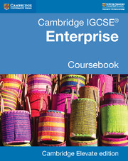 Cambridge IGCSE Enterprise Coursebook Cambridge Elevate Edition (2 Years) By Medi Houghton, Matthew Bryant, Veenu Jain
