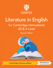 Cambridge International AS & A Level Literature in English Coursebook Cambridge Elevate Edition (2 Years) by Elizabeth Whittome