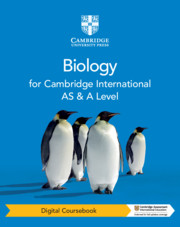 Cambridge International AS & A Level Biology Digital Coursebook (2 Years) By Mary Jones, Richard Fosbery, Dennis Taylor, Jennifer Gregory