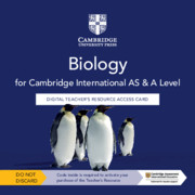 Cambridge International AS & A Level Biology Digital Teachers Resource Access Card By David Martindill, Mary Jones, Matthew Parkin