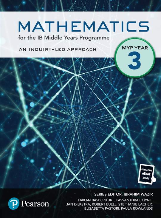 Pearson Mathematics for the Middle Years Programme Year 3 ( Print + E Book)- By Ibrahim Vazir