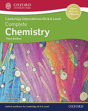 Oxford International AS & A Level Complete Chemistry Janet Renshaw, Ted Lister, Samuel Mao Hua Lee, Ellen Wong