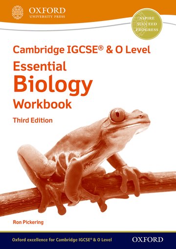 Cambridge IGCSE & O Level Essential Biology: Workbook Third Edition By  Ron Pickering