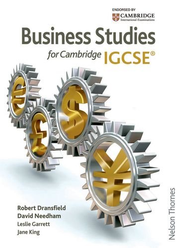 Business Studies for Cambridge IGCSE - By Robert Dransfield , D Needham
