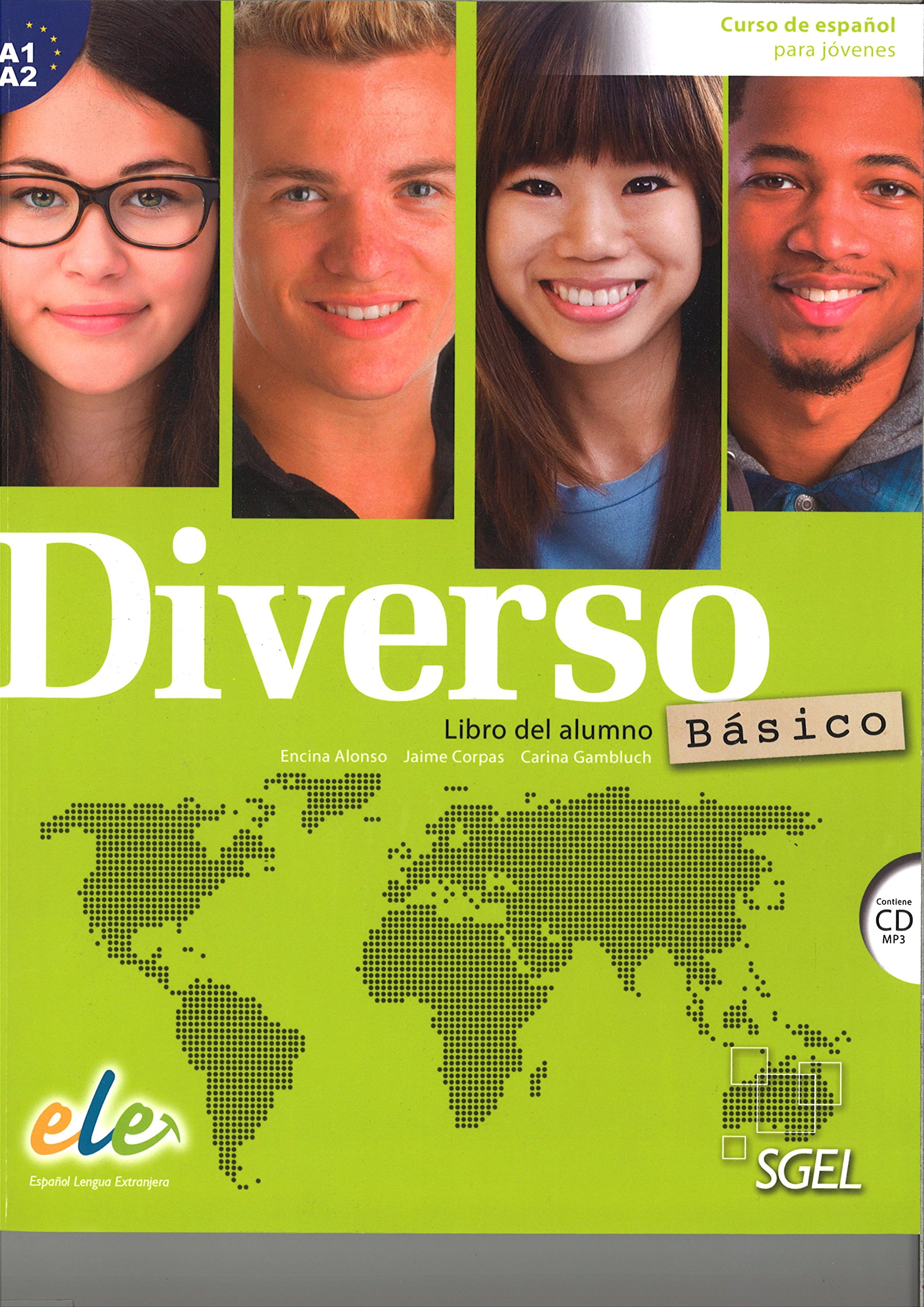 Diverso Basico : Level A1+A2: Curso de Espanol para Jovenes Spanish Edition | by Encina Alonso, Jaime Corpas, et al.