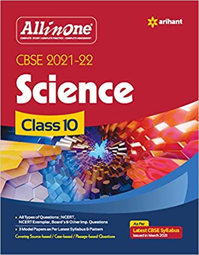 Arihant CBSE All In One Science Class 10  Year 2021-2022