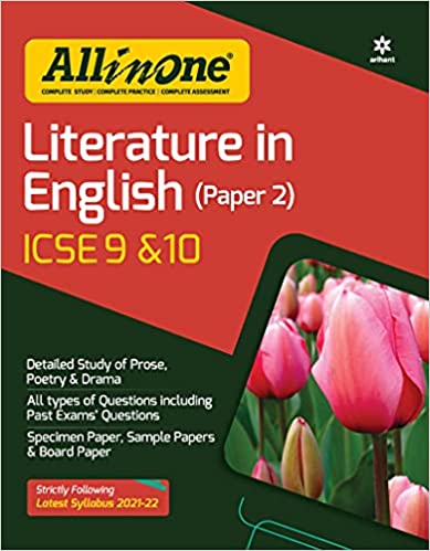 Arihant All In One English Literature ICSE Class 9 and 10 2021-22 by Vinay Sharma Ritesh Ranjan,
