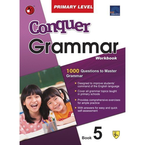 SAP Conquer Grammar Workbook Primary Level 5 By J. Lee