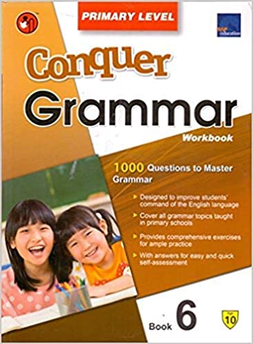 SAP Conquer Grammar Primary Level Workbook 6 Age 10 By Tapa blanda
