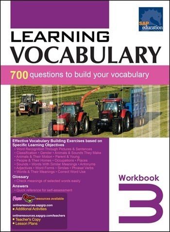 SAP Learning Vocabulary Primary Level Workbook 3