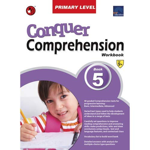 SAP Conquer Comprehension Primary Level Workbook 5 By Angela Leu