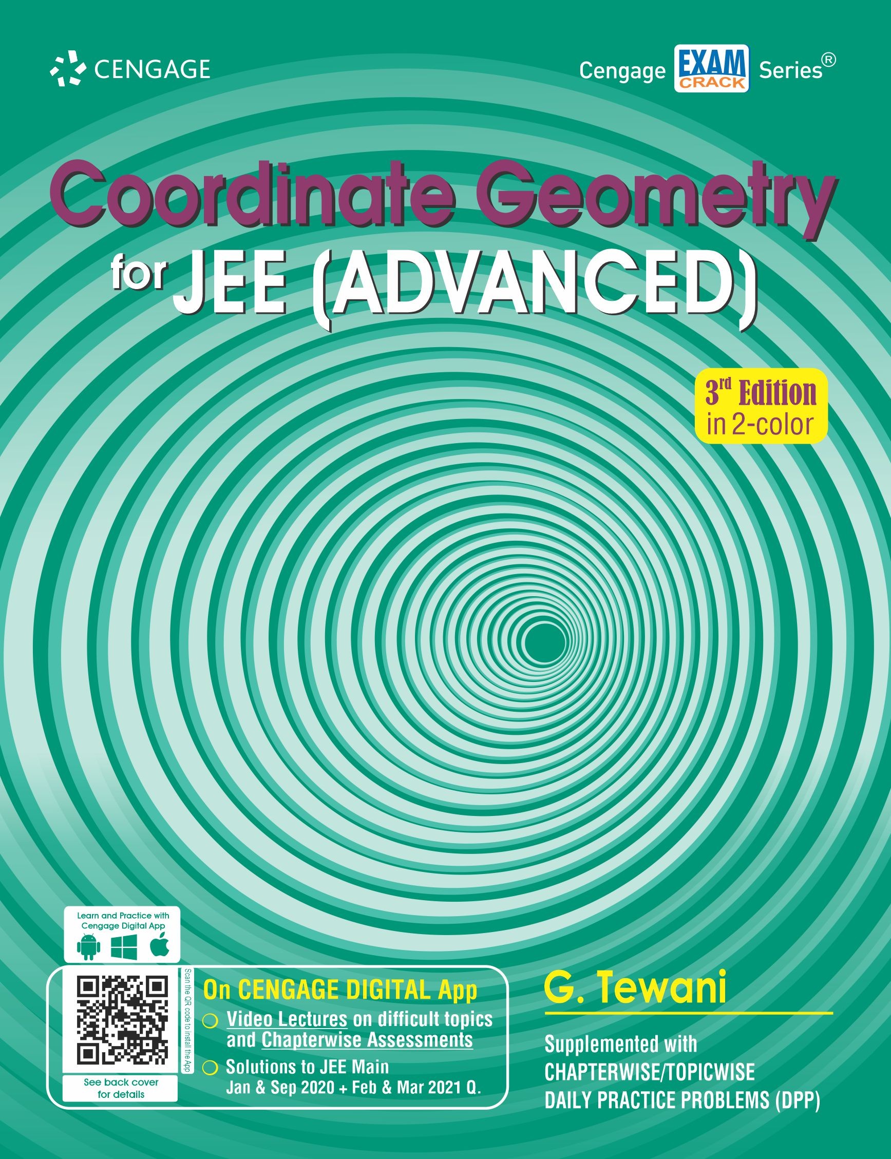 Cengage Coordinate Geometry for JEE (Advanced), 3e By G. Tewani