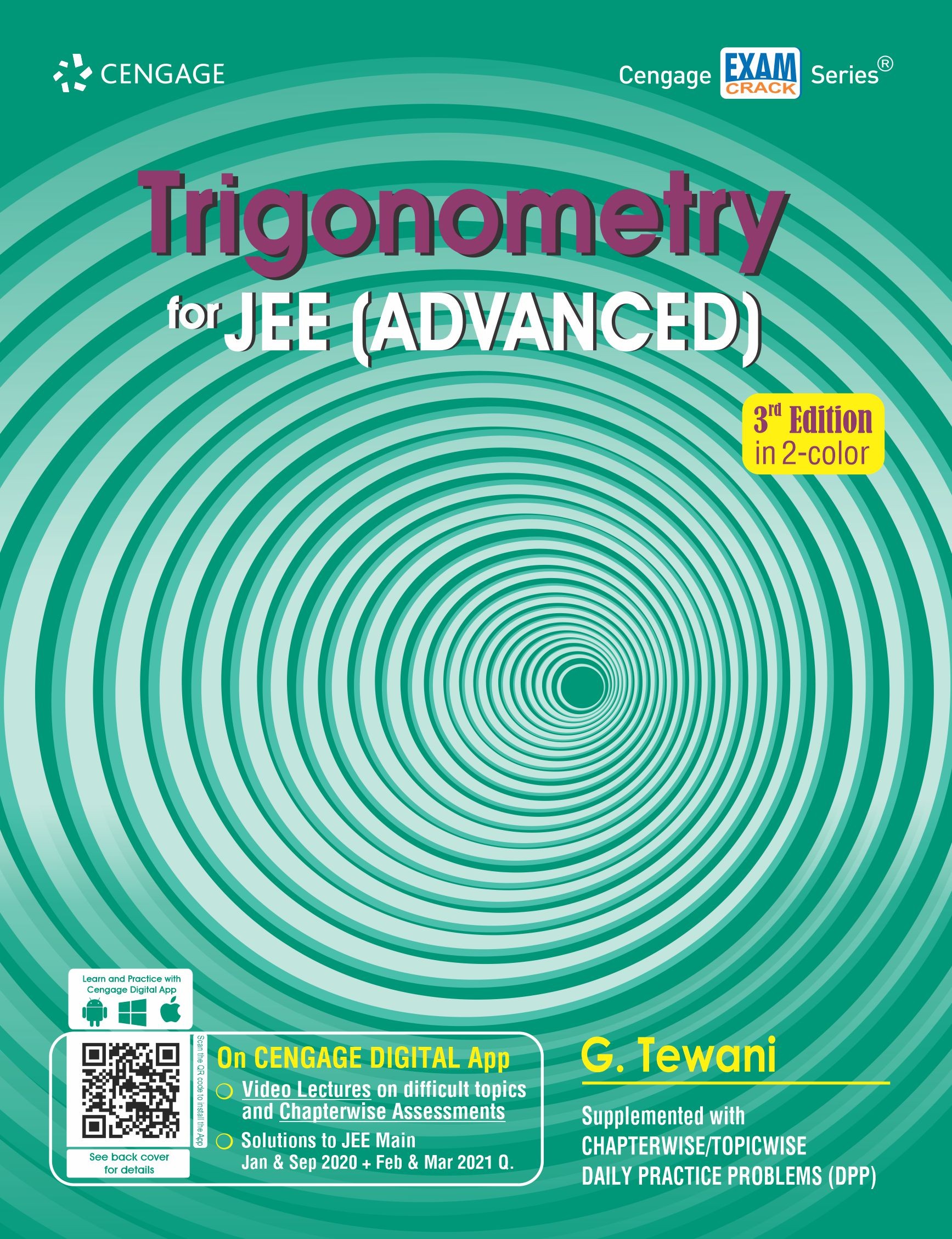 Cengage Trigonometry for JEE (Advanced), 3e By G. Tewani