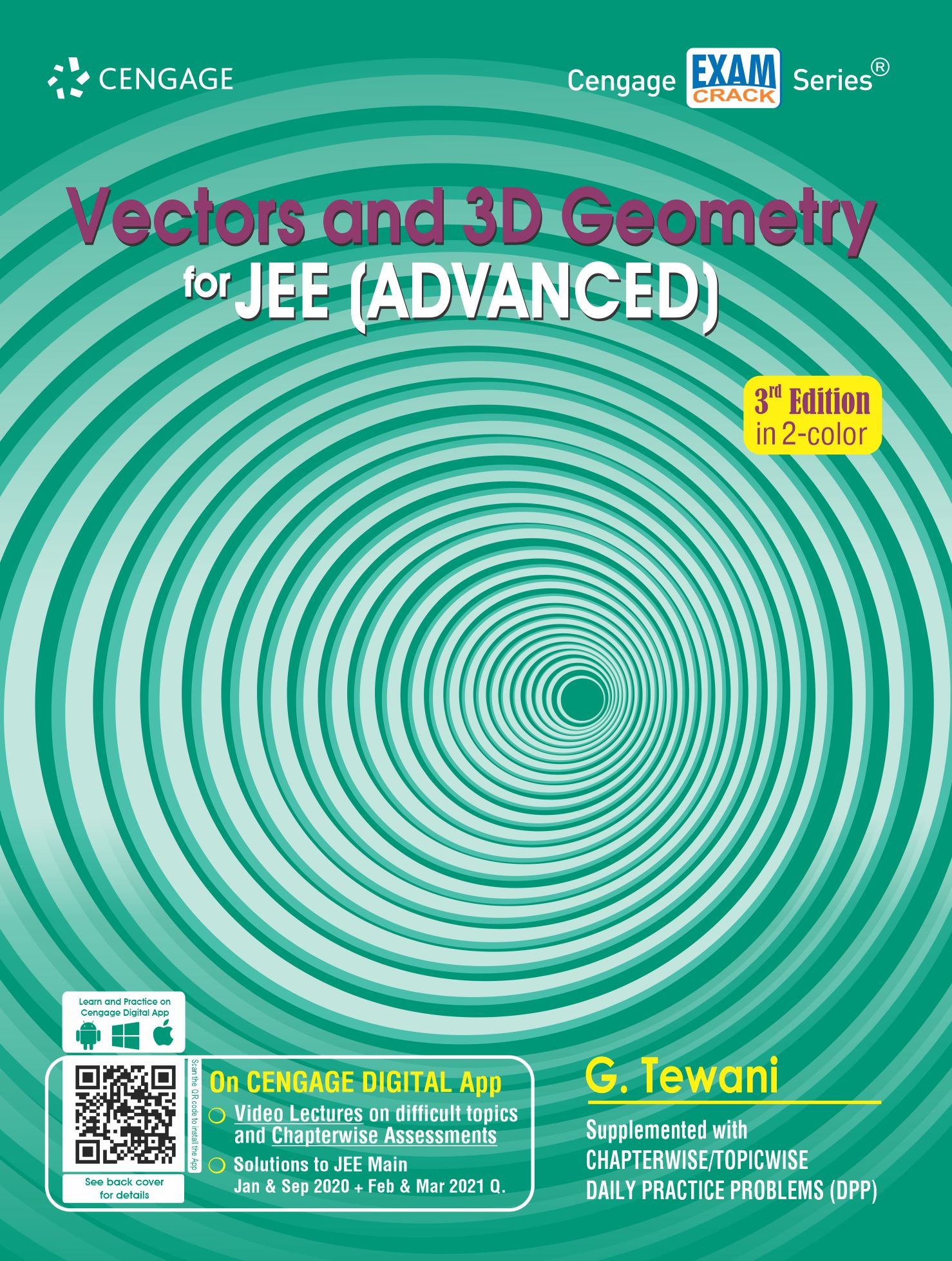 Cengage Vectors and 3D Geometry for JEE (Advanced), 3e