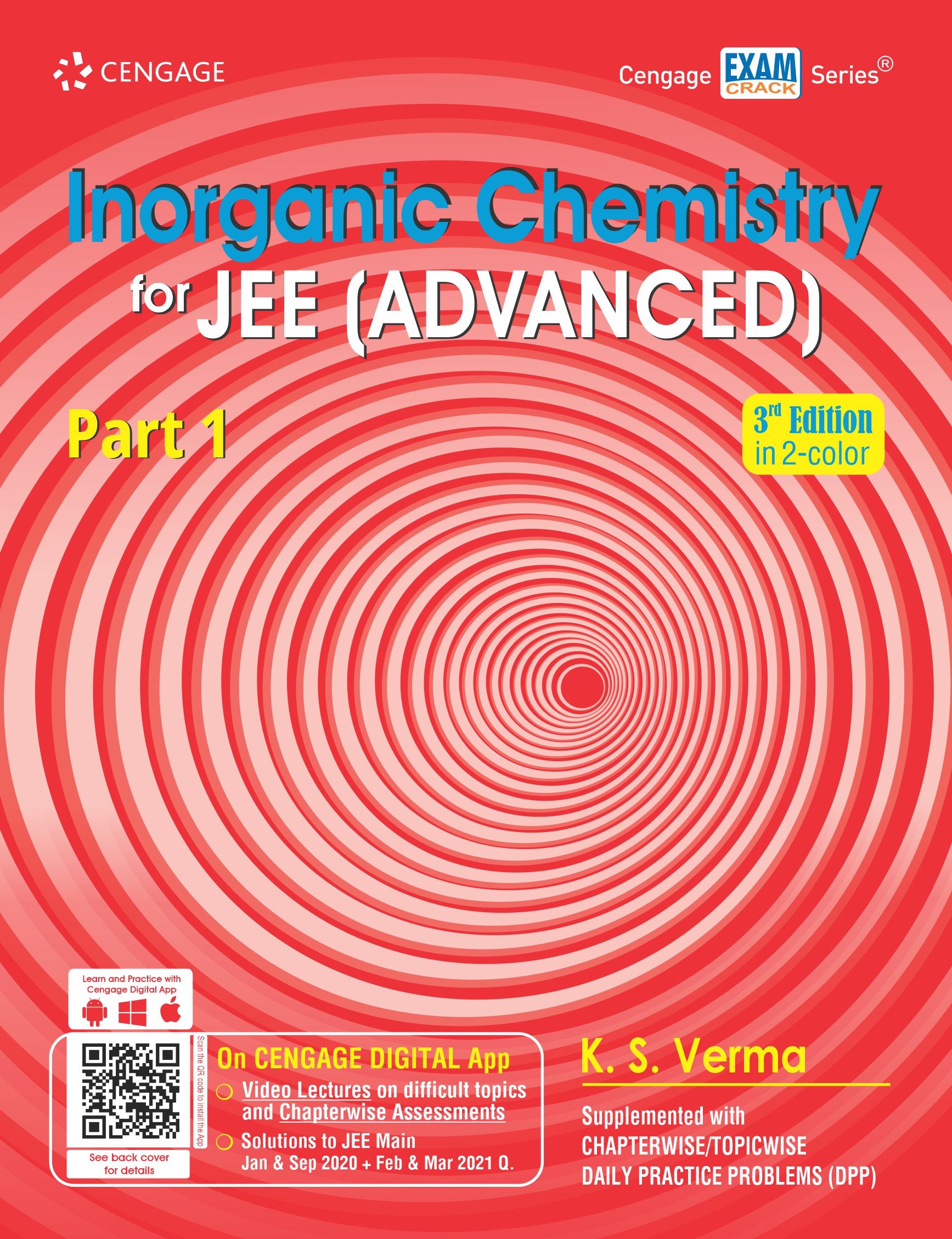 Cengage Inorganic Chemistry for JEE (Advanced): Part 1, 3e By  K. S. Verma