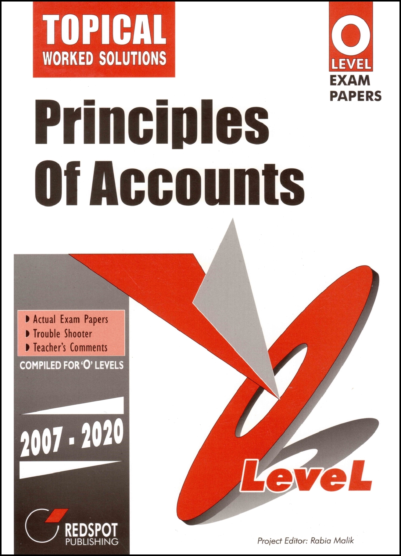 REDSPOT O Level Principles of Accounts (Topical)